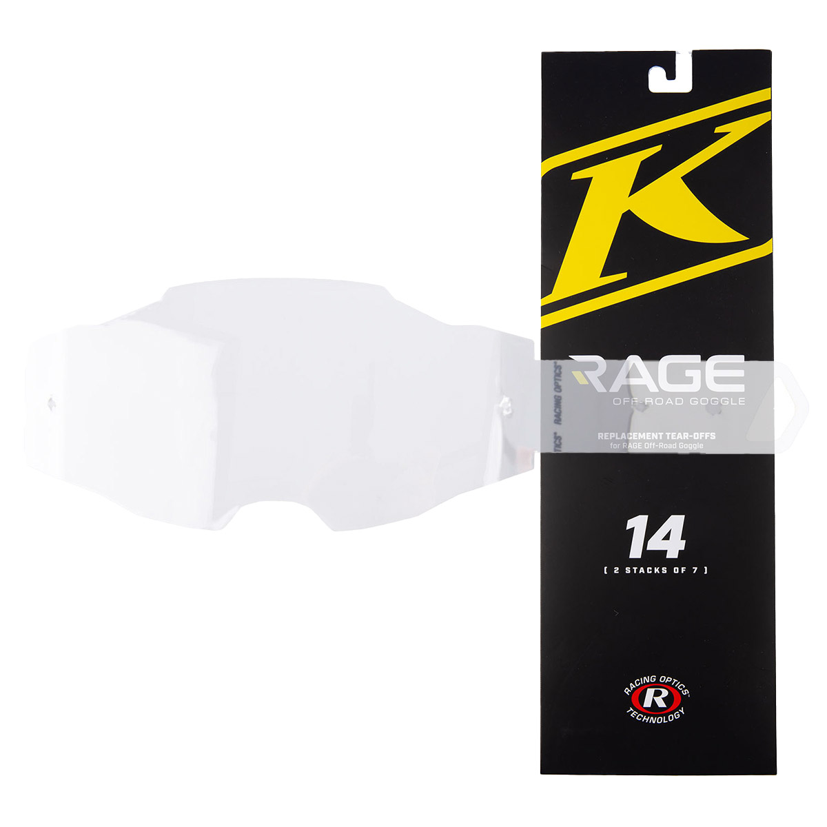 Klim Rage Replacement Tear Offs - Clear