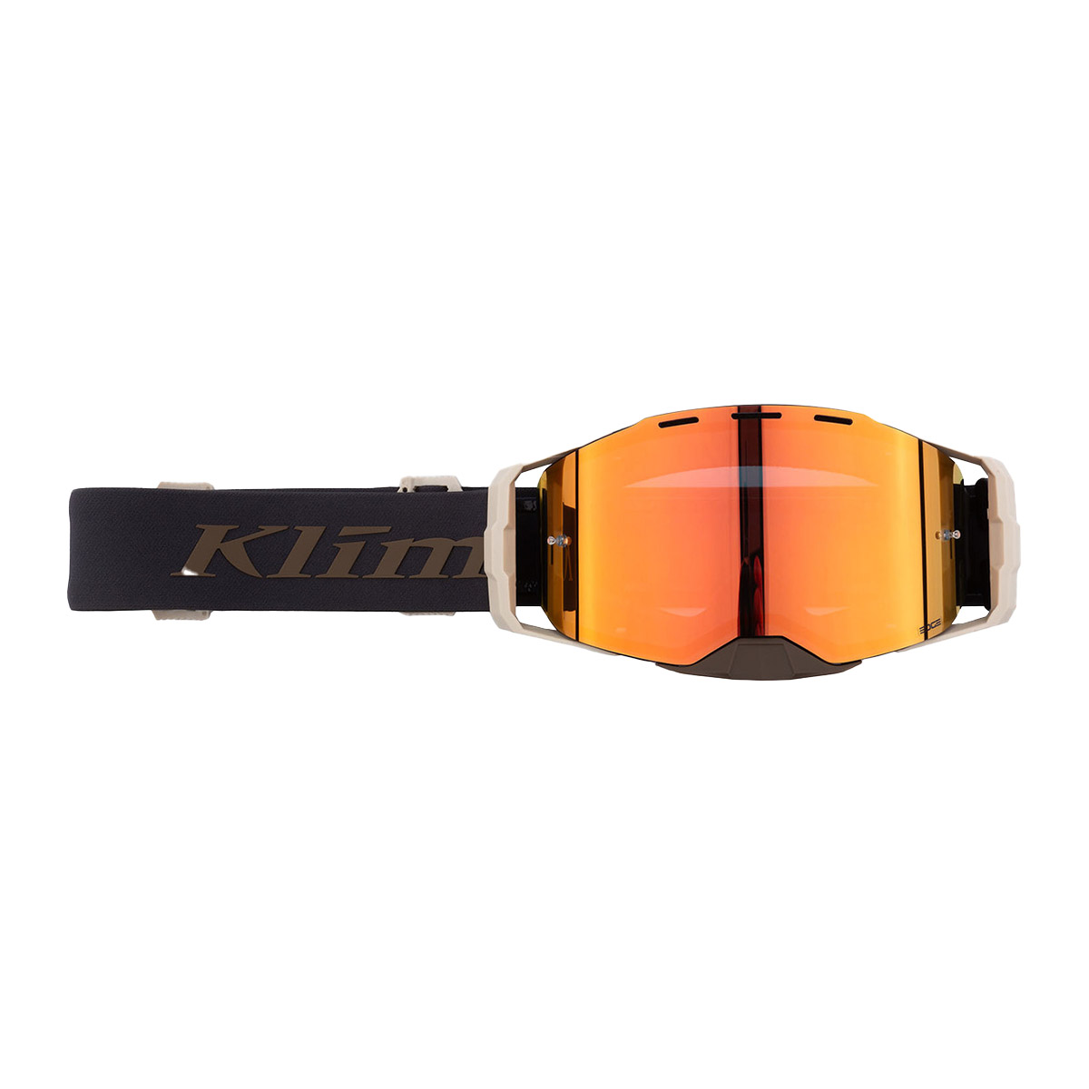 Klim Edge Off-Road Goggle - Asphalt Teak (Smoke Tint / Bronze Mirror) [Non-Current]