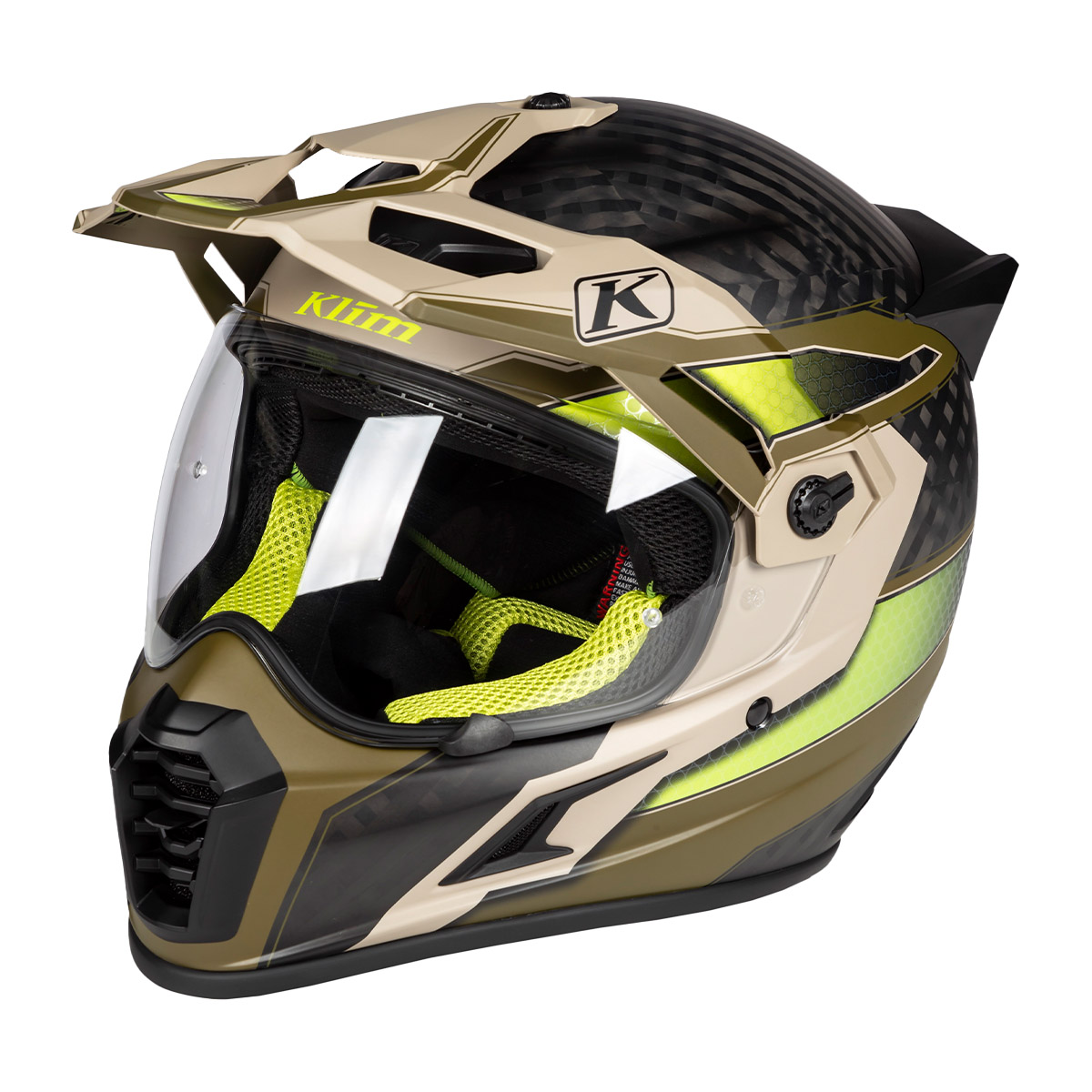 Klim Krios Pro Helmet (CCC/DOT) - Arsenal Dune | SnowBigDeal