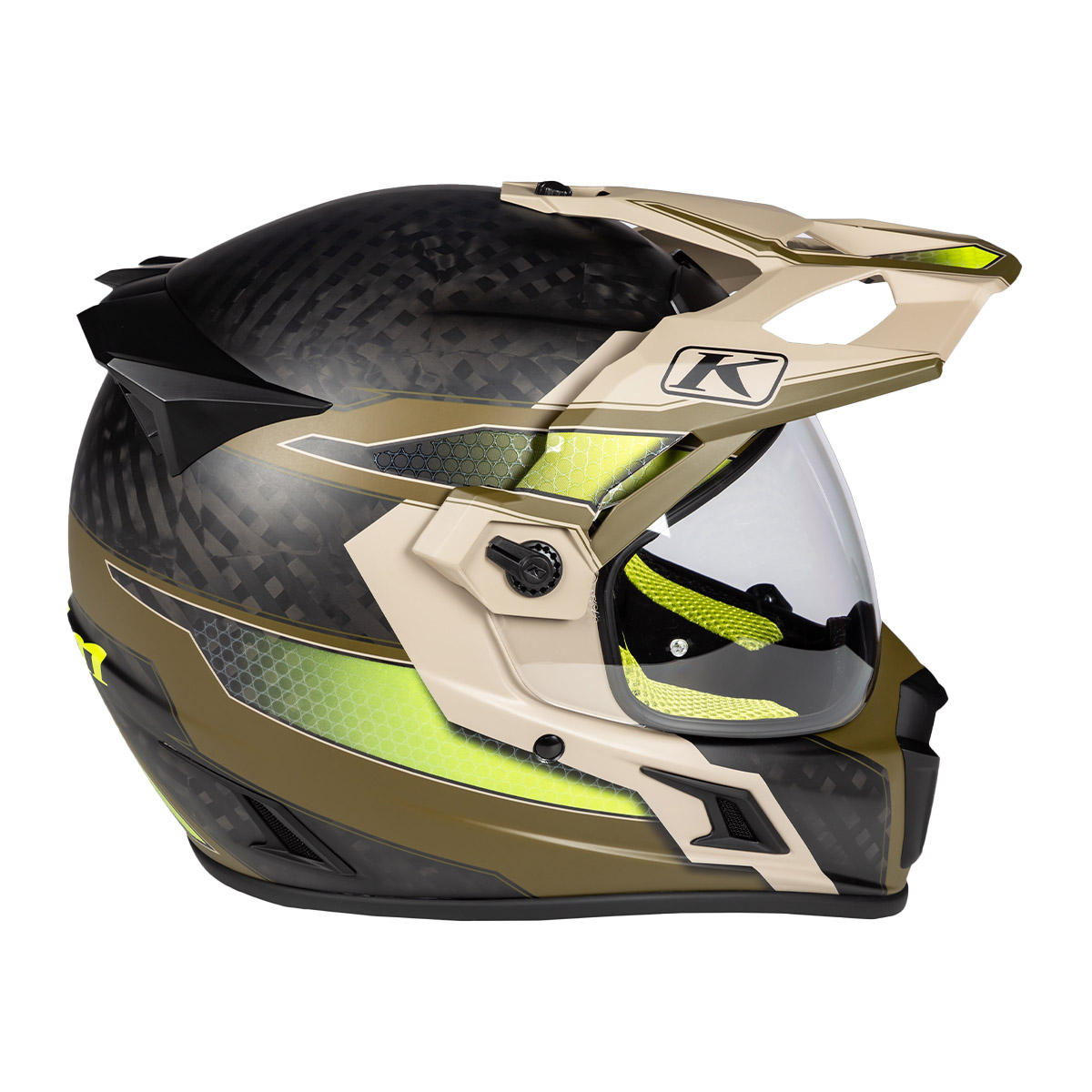 Klim Krios Pro Helmet (CCC/DOT) - Arsenal Dune | SnowBigDeal