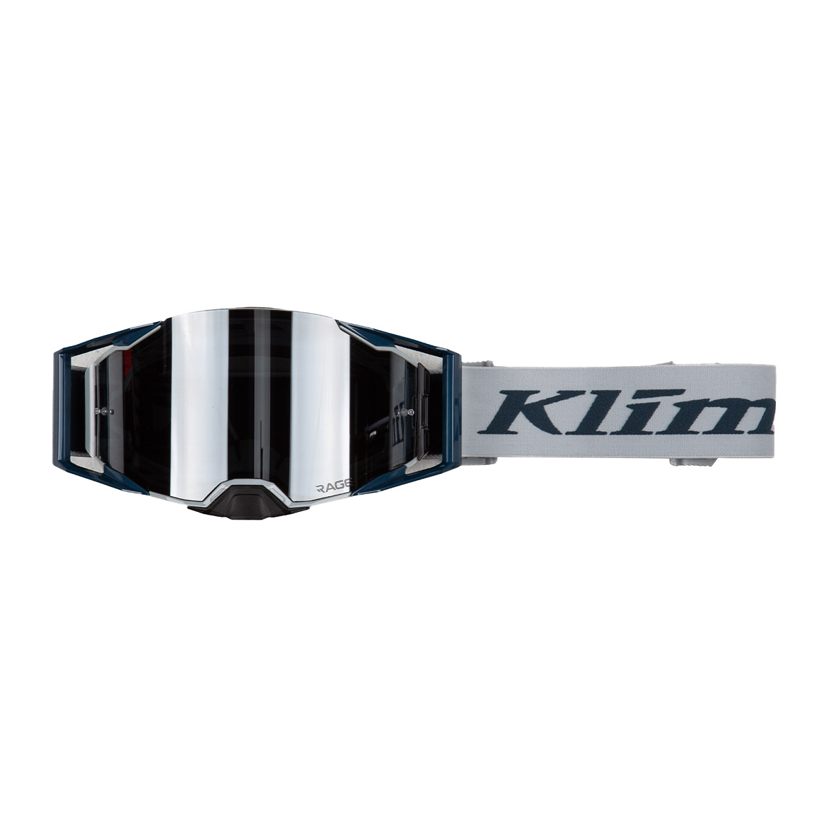 Klim Rage Off-Road Goggle - Cool Gray (Silver Mirror) [Non-Current]