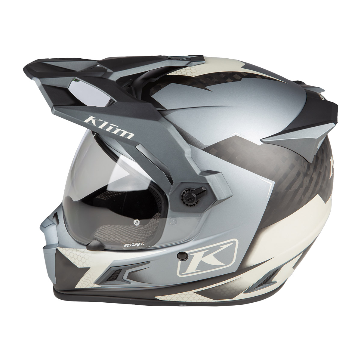Klim Krios Pro Helmet (ECE/DOT) - Charger/Gray