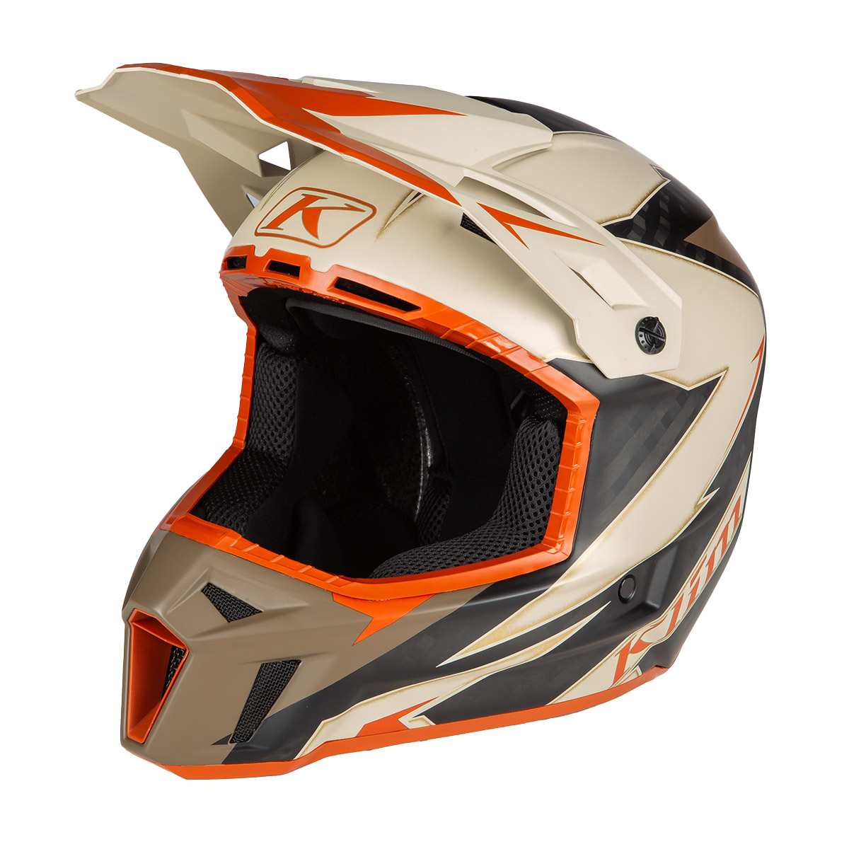 Klim F3 Carbon Off-Road Helmet (ECE) - Lightning Peyote [Non