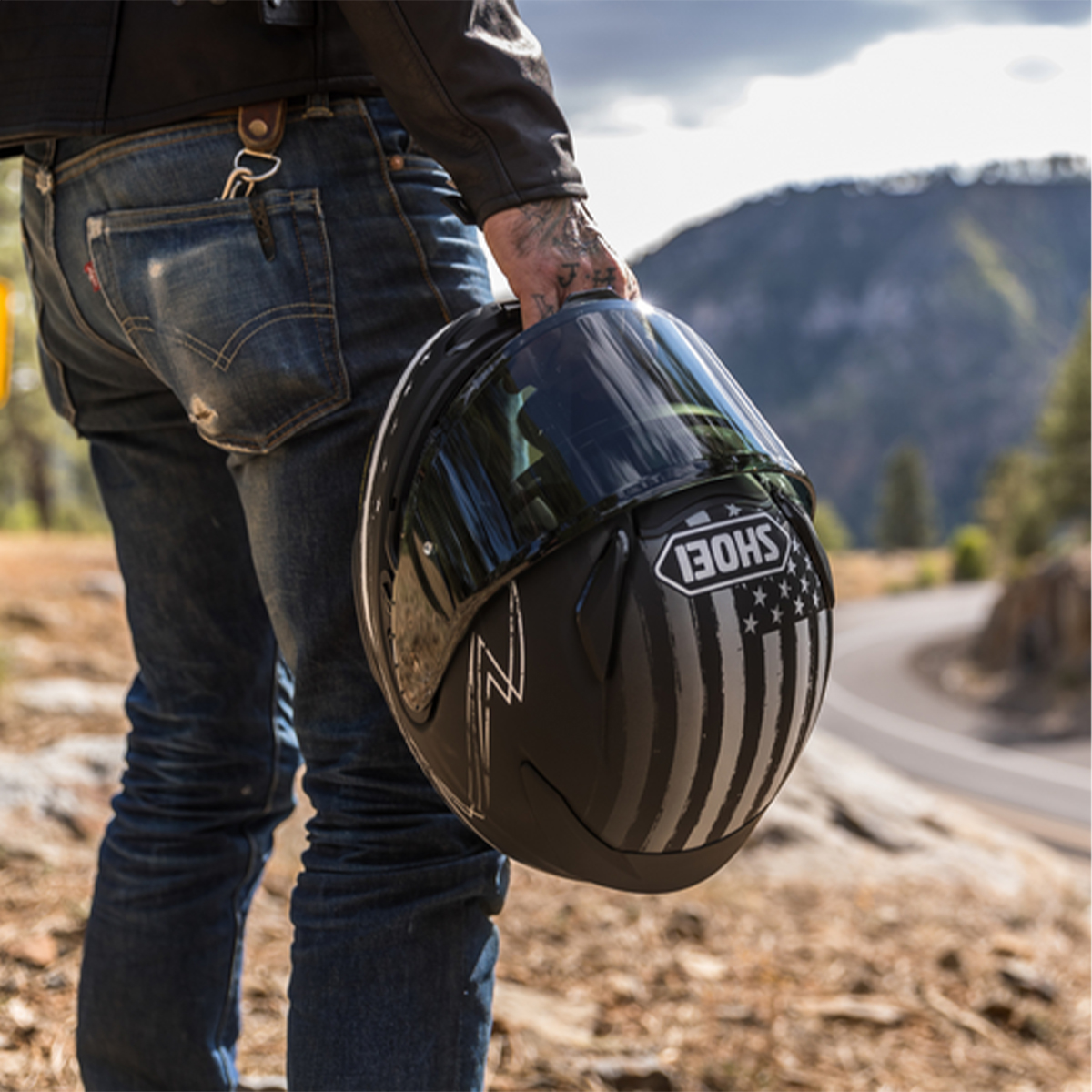 Shoei RF-1400 Helmet - Dedicated 2 (TC-5)