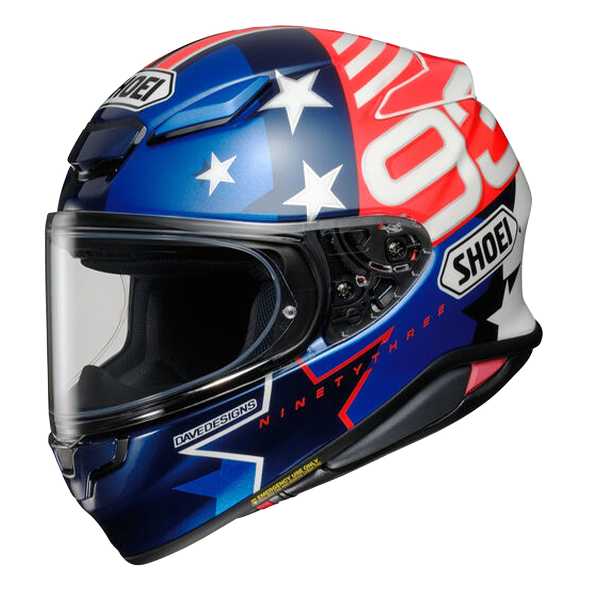 Shoei RF-1400 Full Face Helmet - Marquez American Spirit