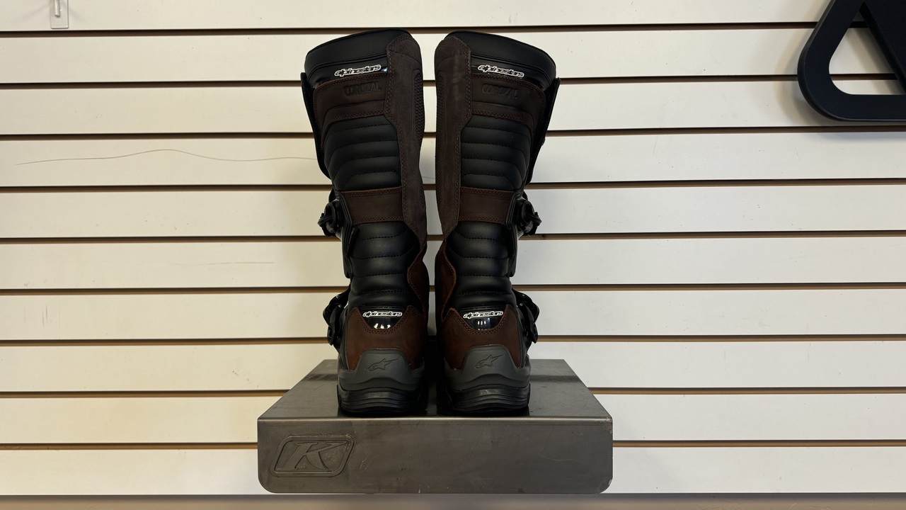 ALPINESTARS BOOT CROZAL ADV WP (BROWN) (SIZE LARGE) - DISPLAY MODEL