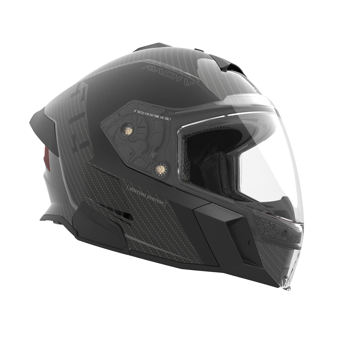509 Mach V Carbon Helmet - Blacktop
