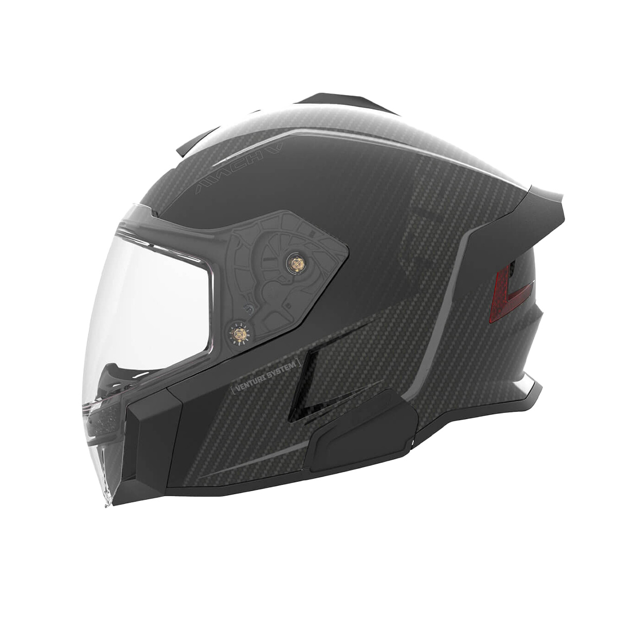 509 Mach V Carbon Helmet - Blacktop