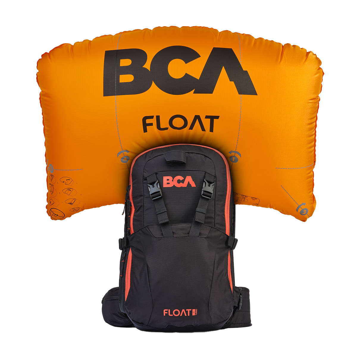 bca　ビーシーエー FLOAT 32 フロート エアバッグ 32　ボンベセット BCA Float 25 Turbo Avalanche Airbag Pack | SnowBigDeal