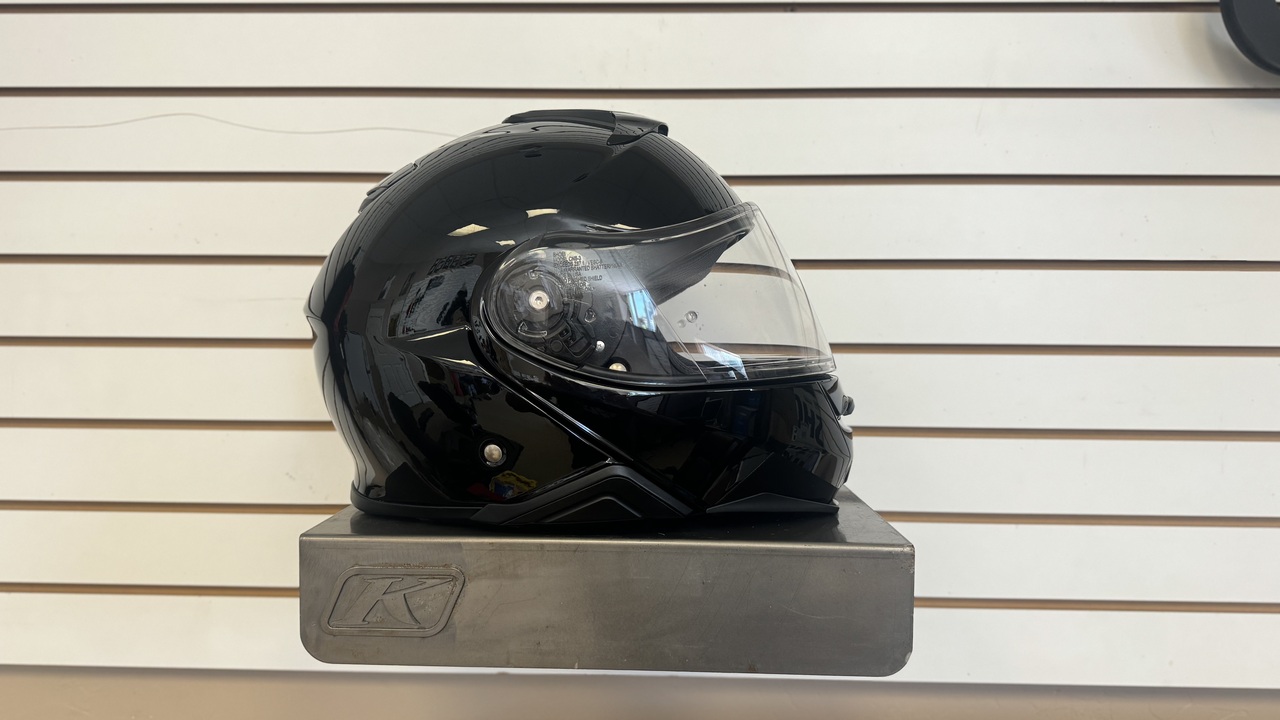 SHOEI NEOTEC II HELMET - BLACK (LARGE) - DISPLAY MODEL