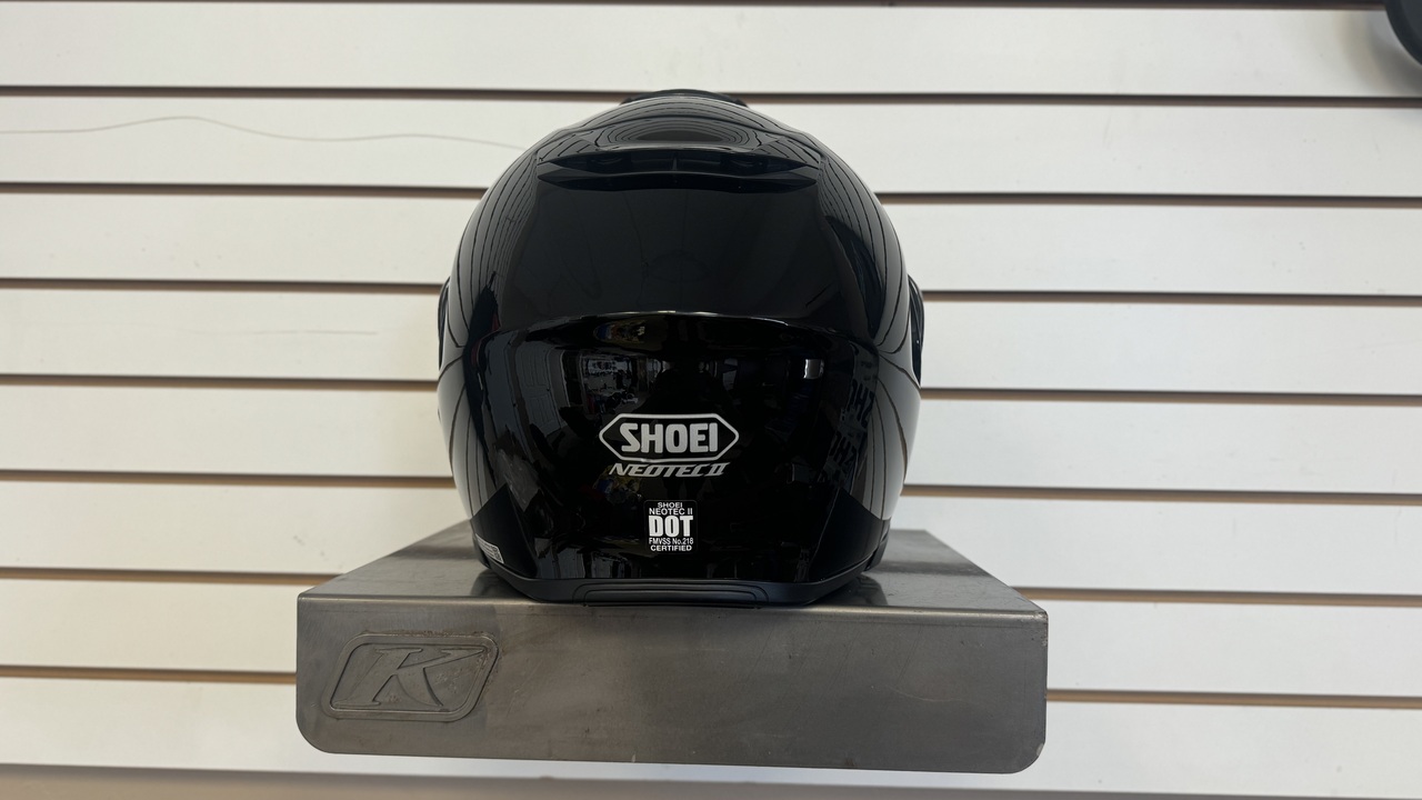 SHOEI NEOTEC II HELMET - BLACK (LARGE) - DISPLAY MODEL - SnowBigDeal