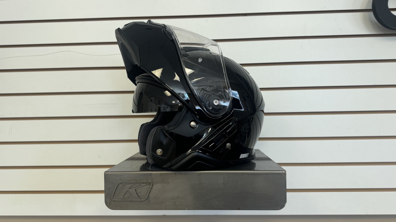 SHOEI NEOTEC II HELMET - BLACK (LARGE) - DISPLAY MODEL