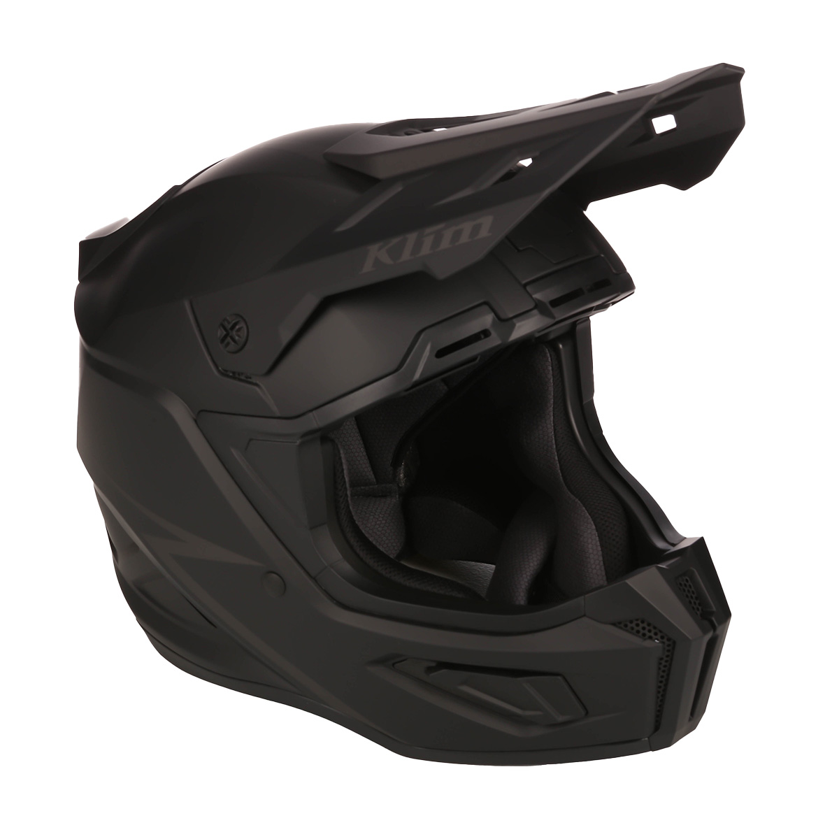 Klim Youth T1 Freeride Helmet (ECE) - Solid Matte Black