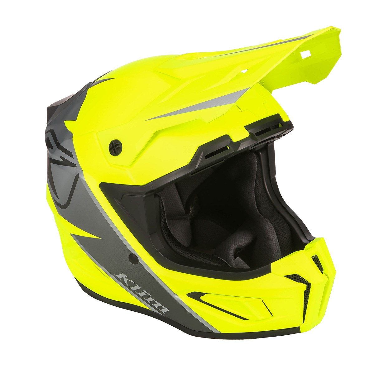 Klim T1 Freeride Helmet (ECE) - Descent Matte Hi-Vis