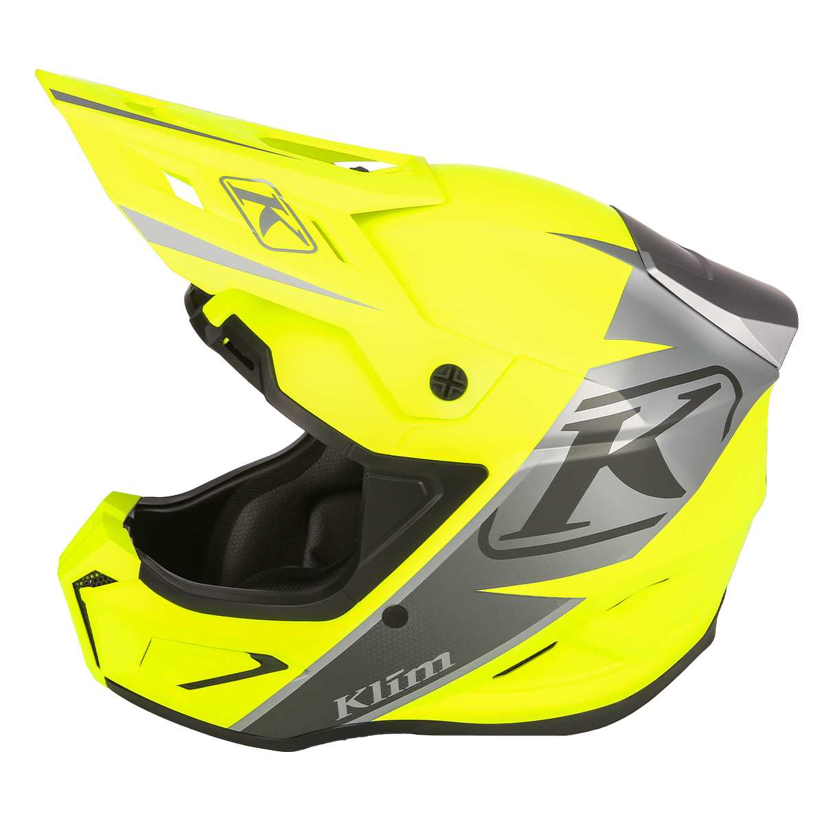 Klim T1 Freeride Helmet (ECE) - Descent Matte Hi-Vis