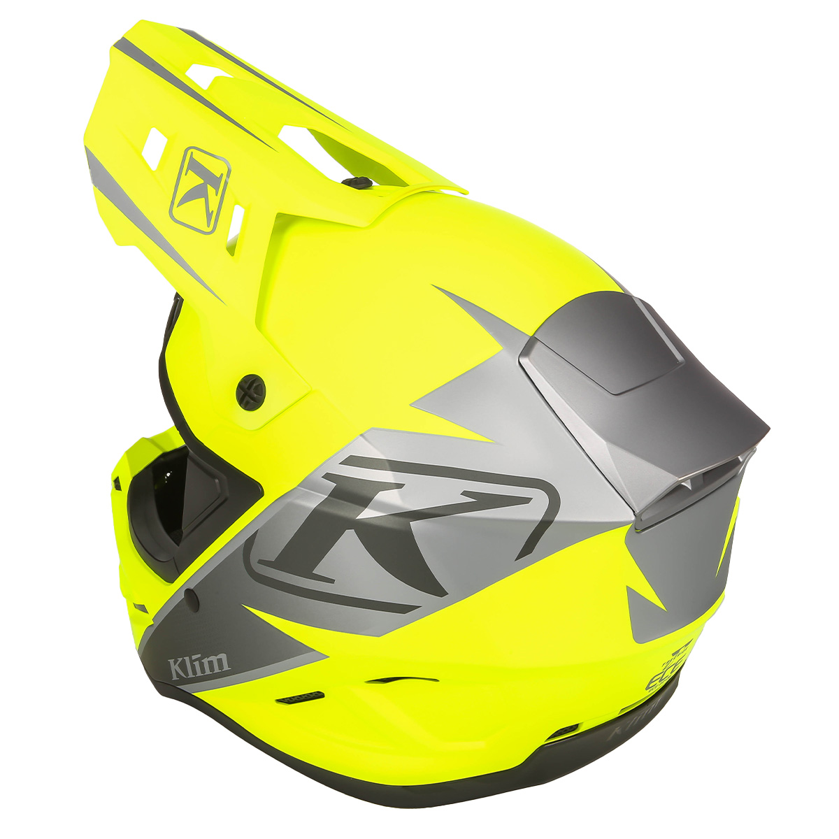 Klim T1 Freeride Helmet (ECE) - Descent Matte Hi-Vis