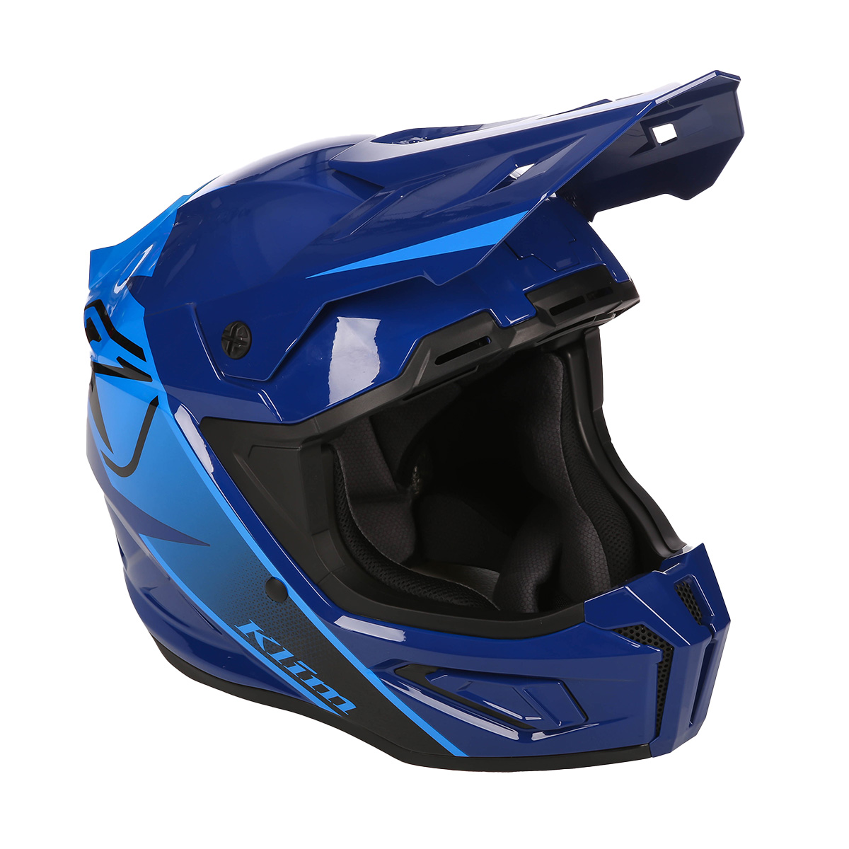 Klim T1 Freeride Helmet (ECE) - Descent Nightfall Blue