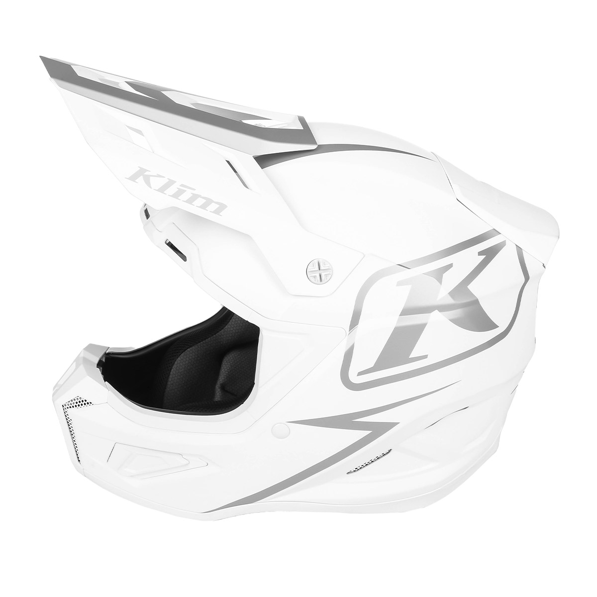 Klim T1 Freeride Helmet (ECE) - Solid Matte White