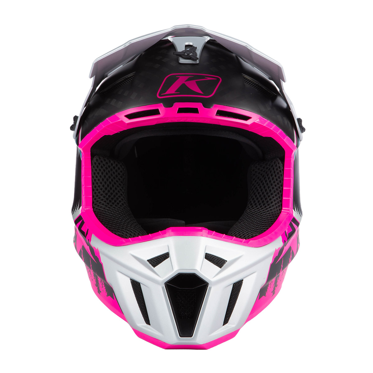 Klim F3 Carbon Helmet (ECE) - DNA Pink/High Rise