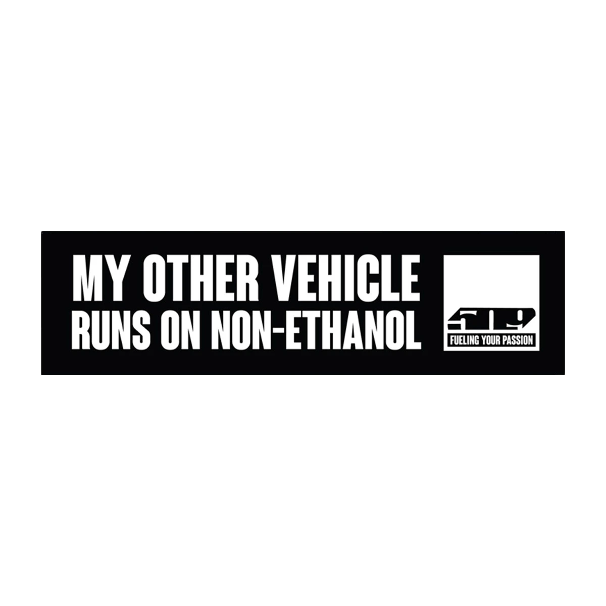 509 Other Vehicle Bumper Sticker - Black 12"