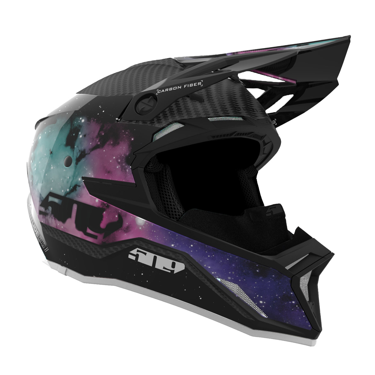 509 Altitude 2.0 Carbon Fiber Helmet - Galaxy