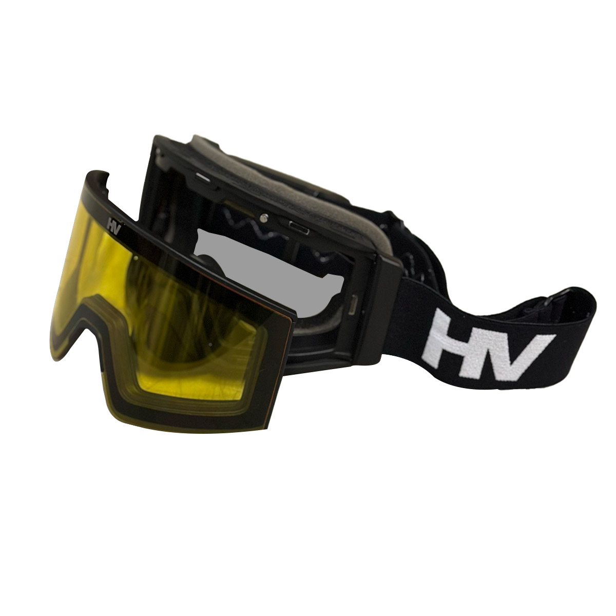 HeatVue HeatWave Heated Goggle - Black (Yellow Tint)
