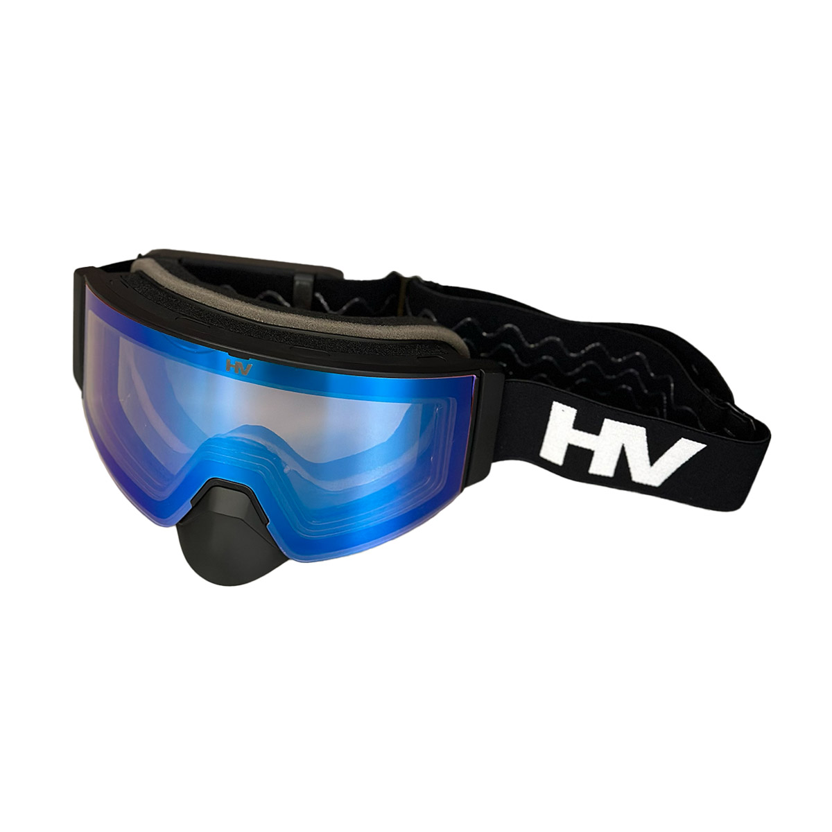 HeatVue HeatWave Heated Goggle - Black (Revo Blue/Yellow Tint