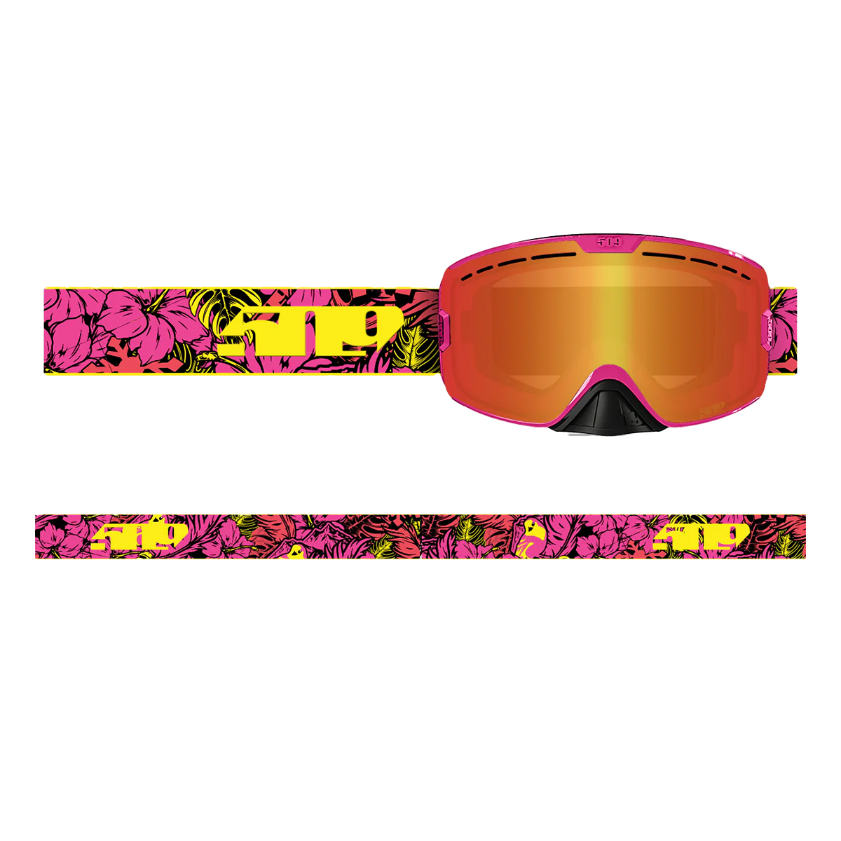 509 Kingpin Goggle Kit - Pink Hawaiian [Limited Edition] | SnowBigDeal
