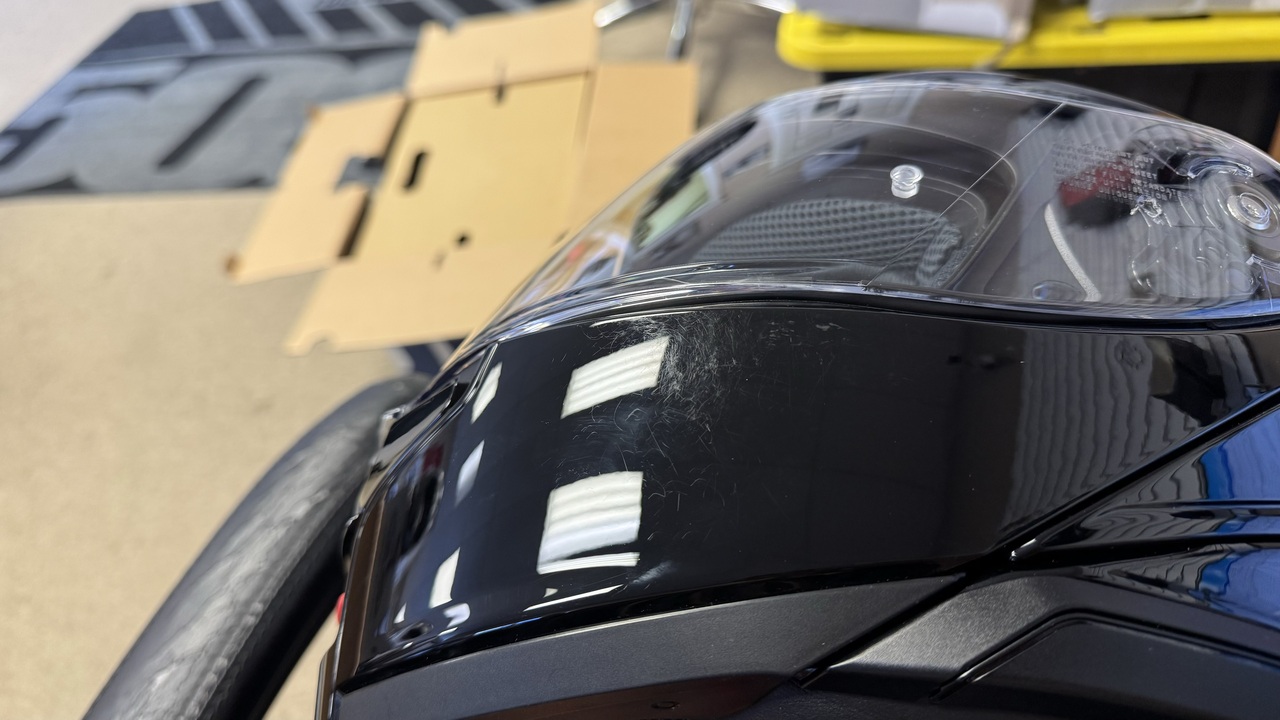 SHOEI NEOTEC 3 BLACK HELMET (SIZE 2XL) - DISPLAY MODEL