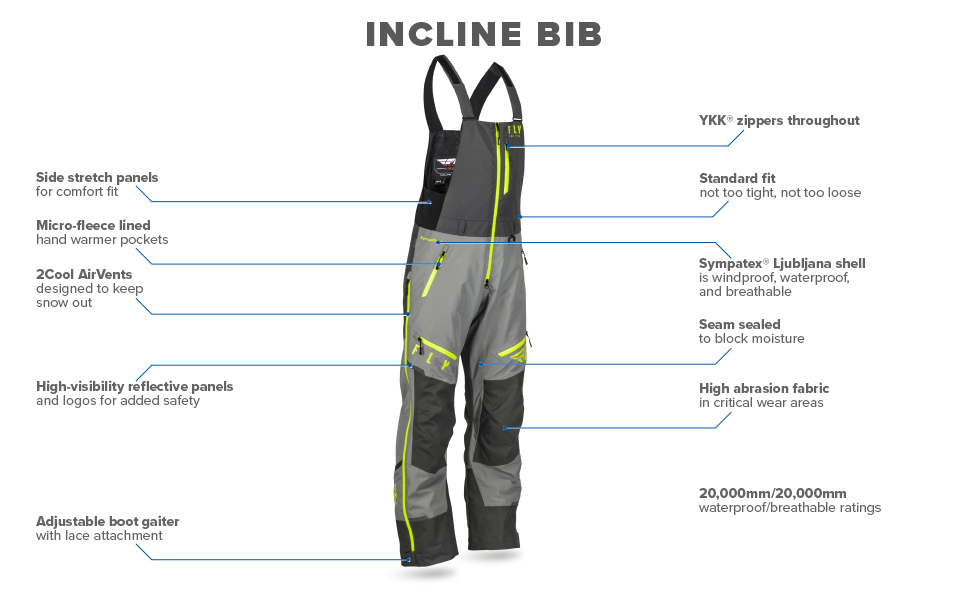 Fly Racing Incline Bib (Non-Current)