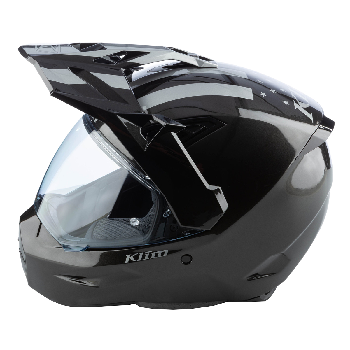 Klim X1 Alpha Helmet (ECE/DOT) - Chrome Patriot [Non-Current]