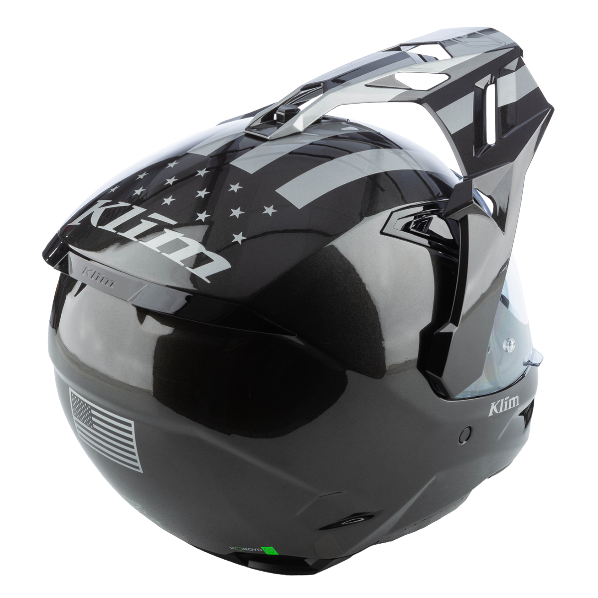 Klim X1 Alpha Helmet (ECE/DOT) - Chrome Patriot [Non-Current]