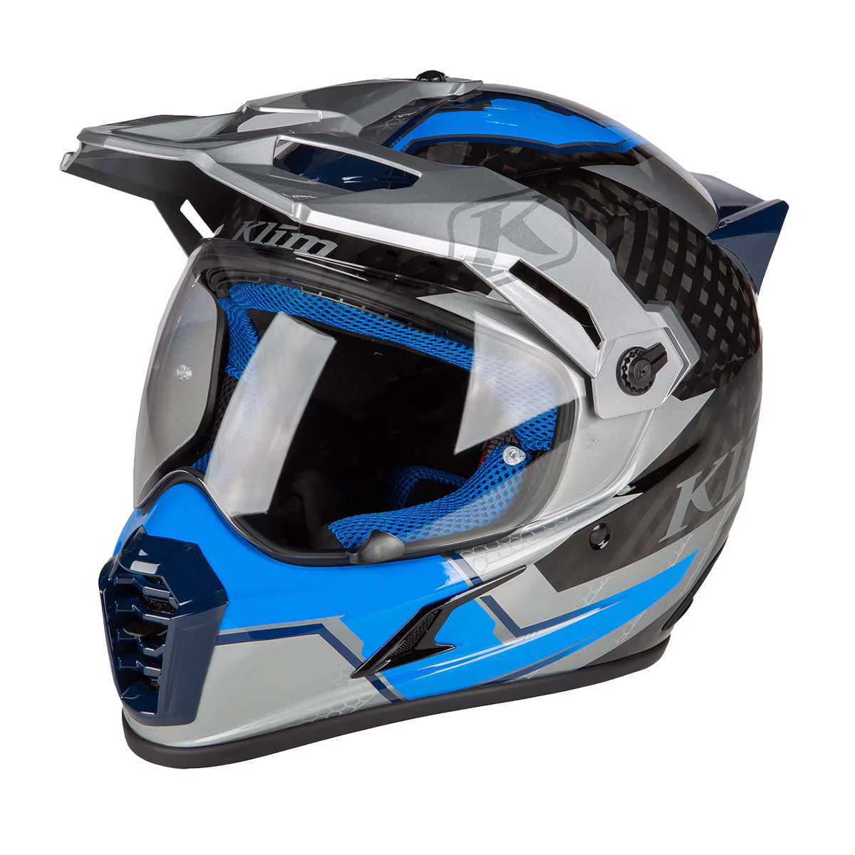 Klim Krios Pro Helmet (ECE/DOT) - Ventura Electric Blue [Non-Current]