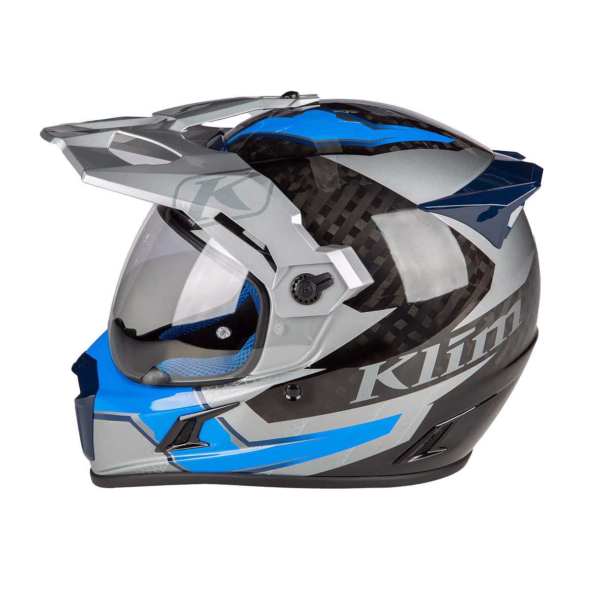Klim Krios Pro Helmet (ECE/DOT) - Ventura Electric Blue [Non-Current]