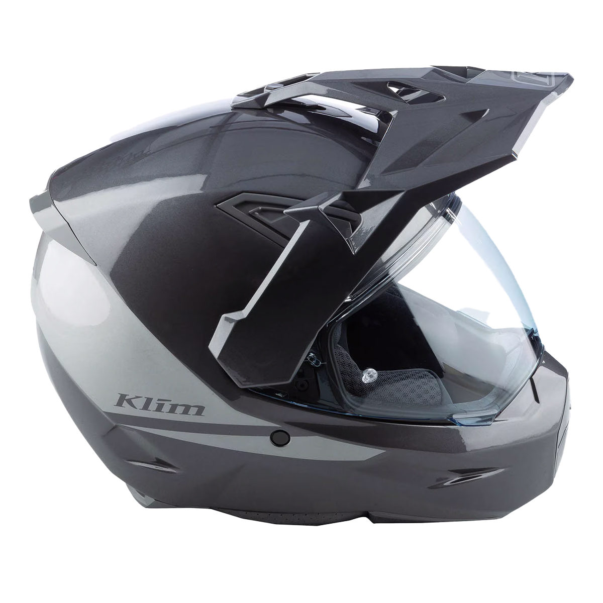 Klim X1 Alpha Helmet (ECE/DOT) - Gloss Metallic Asphalt / Monument