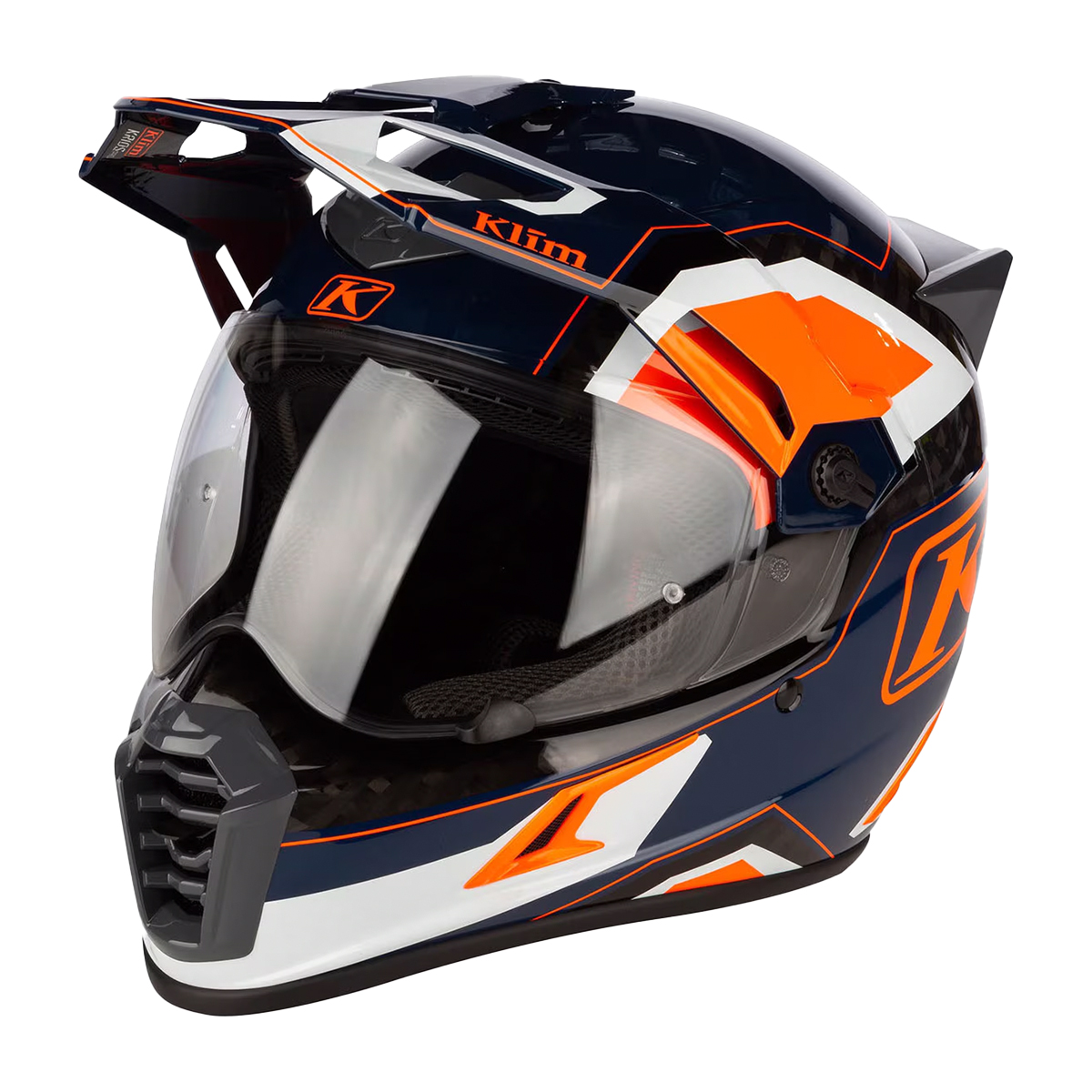 Klim Krios Pro Helmet (ECE/DOT) - Rally Striking Orange [Non-Current]