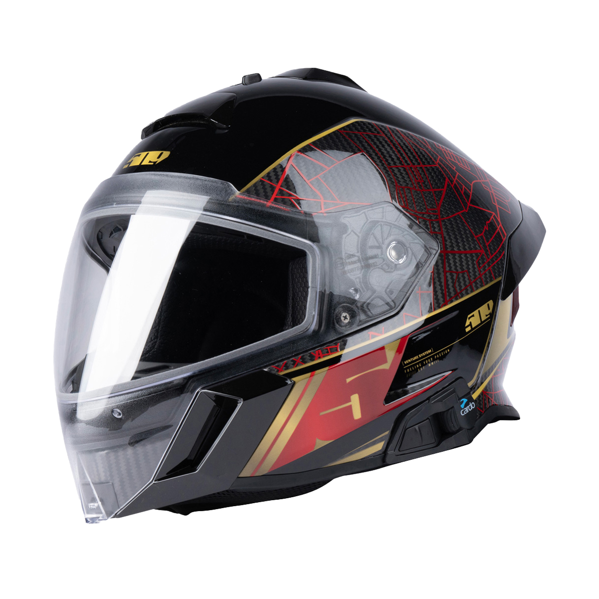 509 Mach V Carbon Commander Helmet - Roadmap [Limited Edition