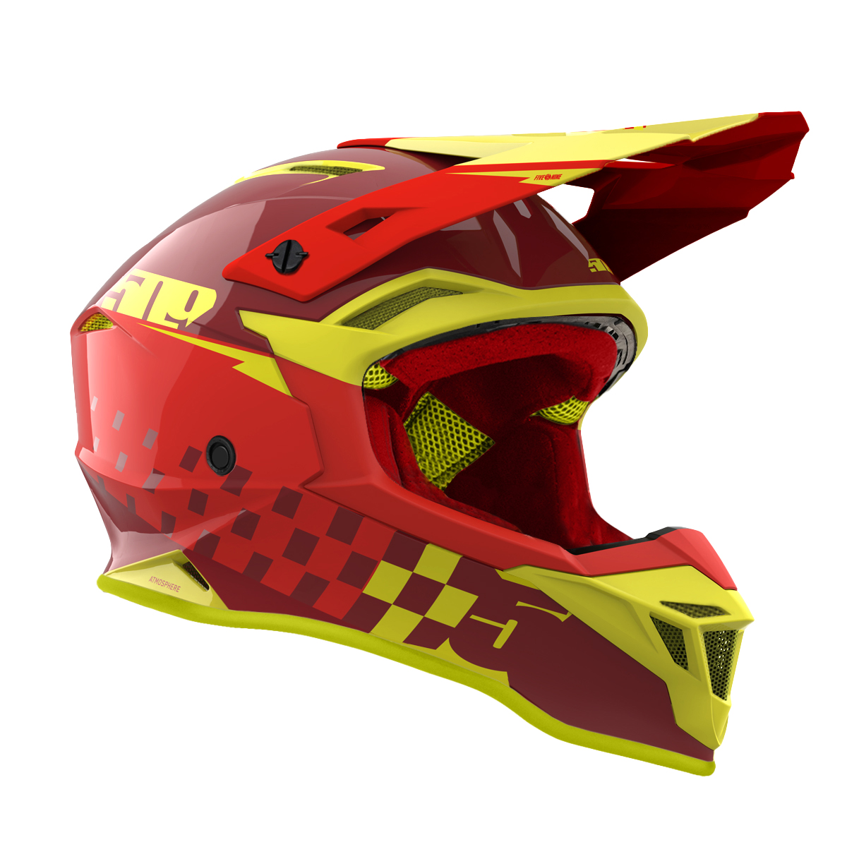 509 Atmosphere Offroad Helmet - Roosta Red