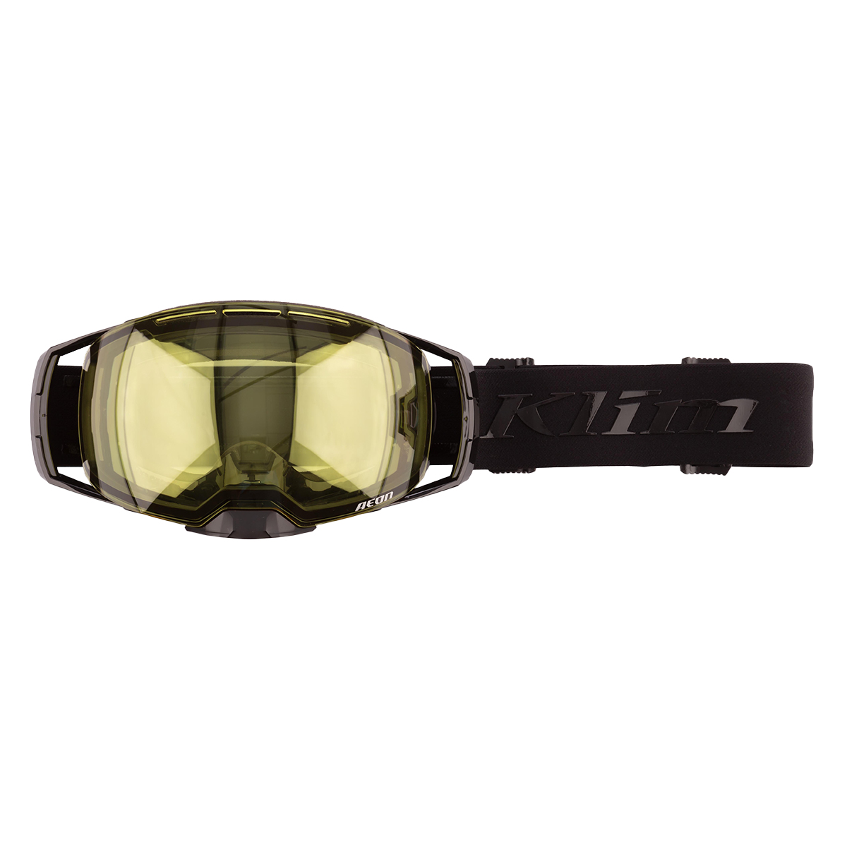 Klim Aeon Goggle - Tech Black (Light Yellow Tint)