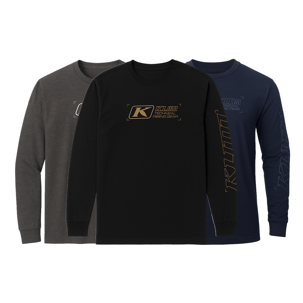 Klim Tri-Blend Long Sleeve T-Shirt
