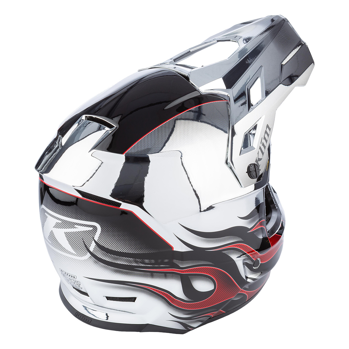 Klim F3 Carbon Helmet (ECE) - Scorched Chrome [Limited Edition]