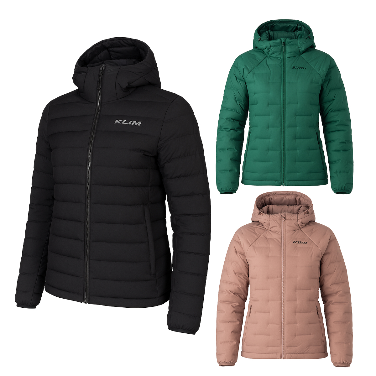 Klim Women's Luna Stretch Down Hooded Jacket