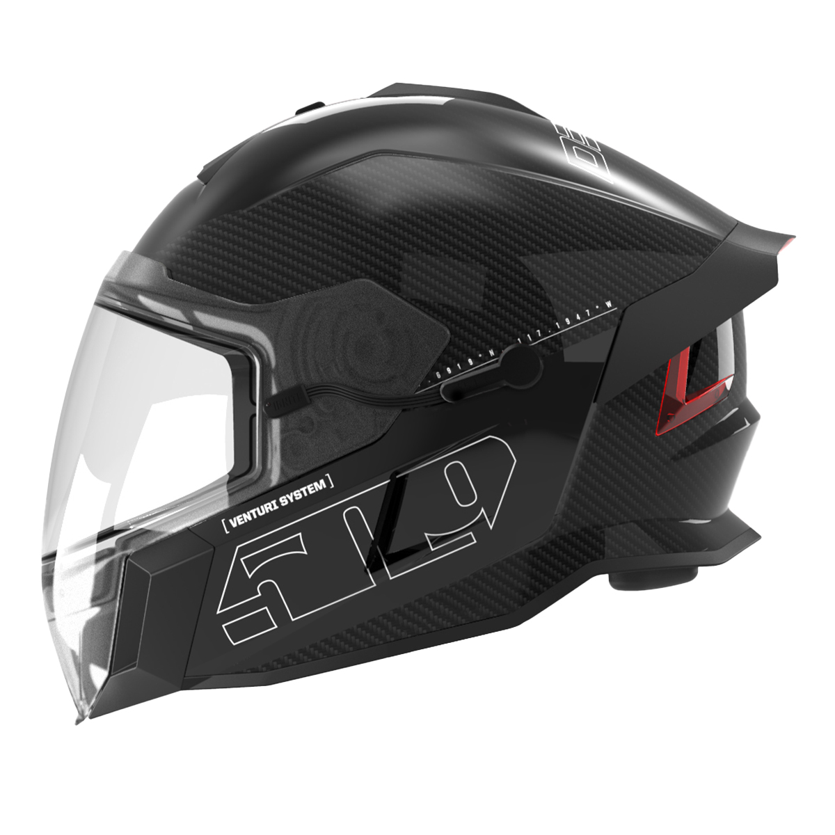 509 Delta V Carbon Ignite Helmet (XL Shell) - Legacy