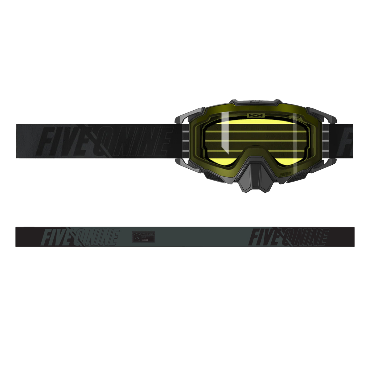 509 Sinister X7 TR Goggle - Black w/ Yellow