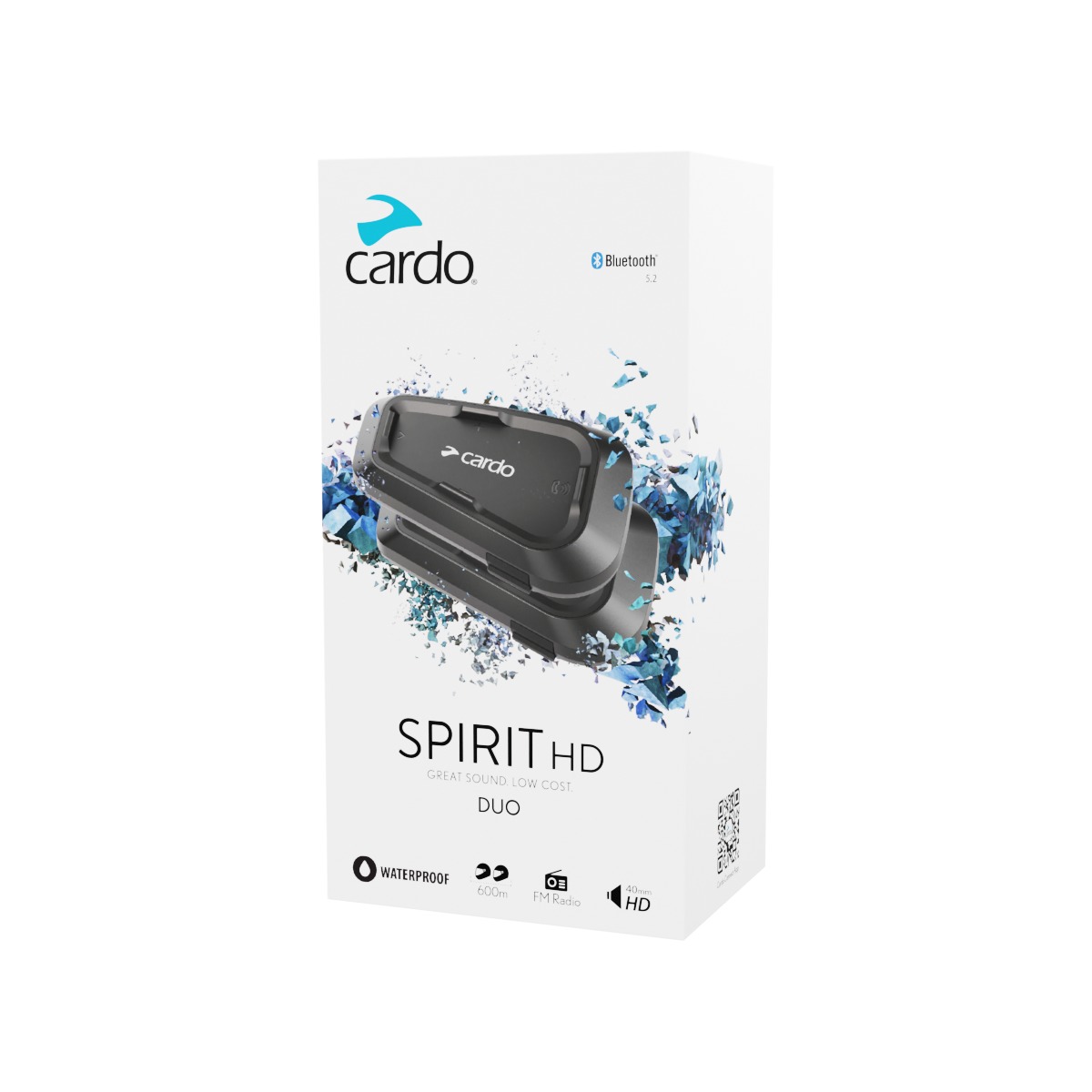 Cardo Spirit HD Bluetooth Headset | Helmet Comms | SnowBigDeal