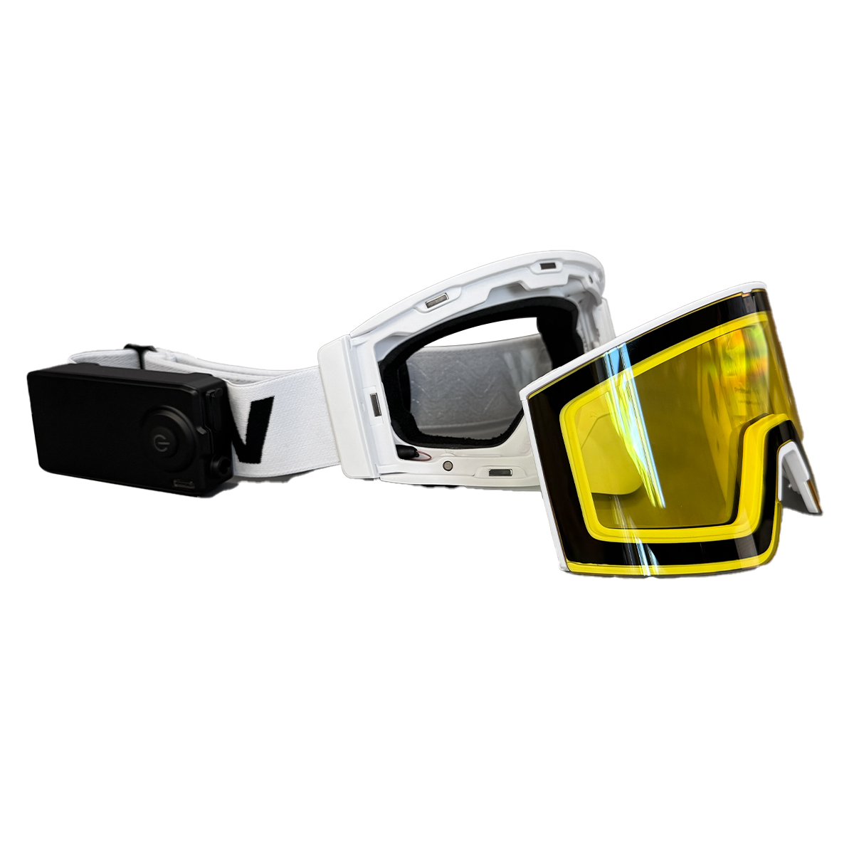 HeatVue HeatWave Heated Goggle - White (Yellow Tint)