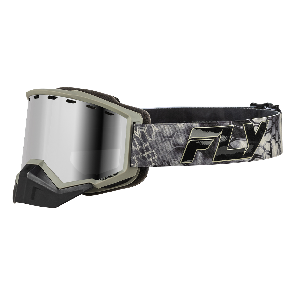 FLY Racing Focus Snow Goggle - Kryptek (Smoke Tint / Silver Mirror) [Limited Edition]
