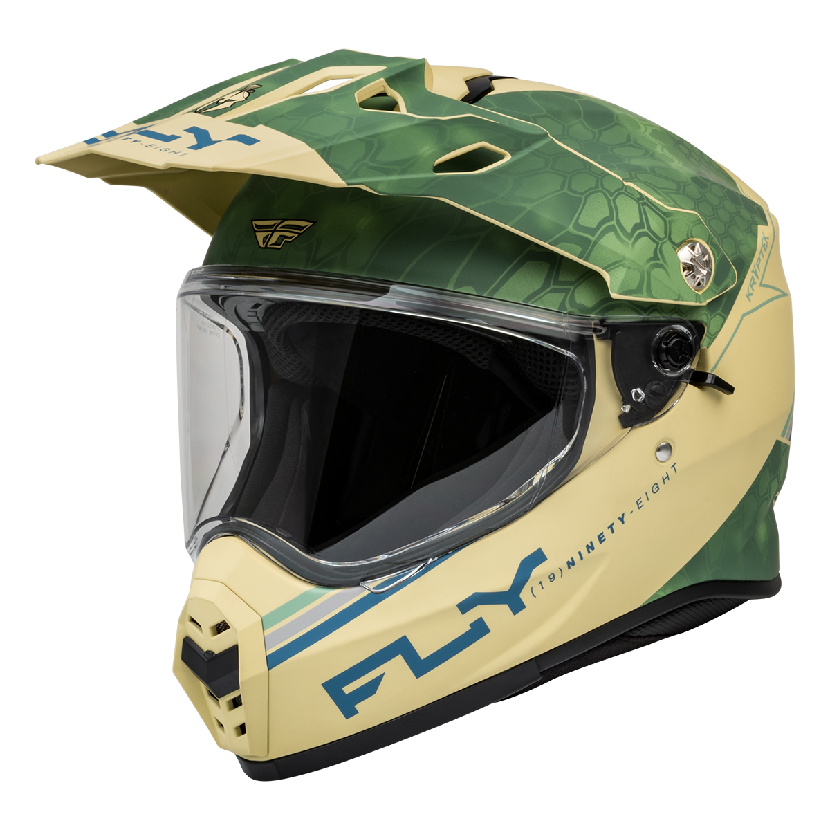 FLY Racing Trekker Kryptek Conceal Helmet - Matte Tan / Sage / Black