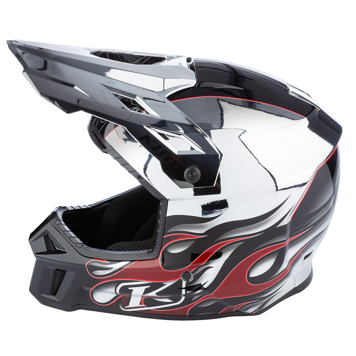 Klim F3 Carbon Helmet (ECE) - Scorched Chrome [Sample]