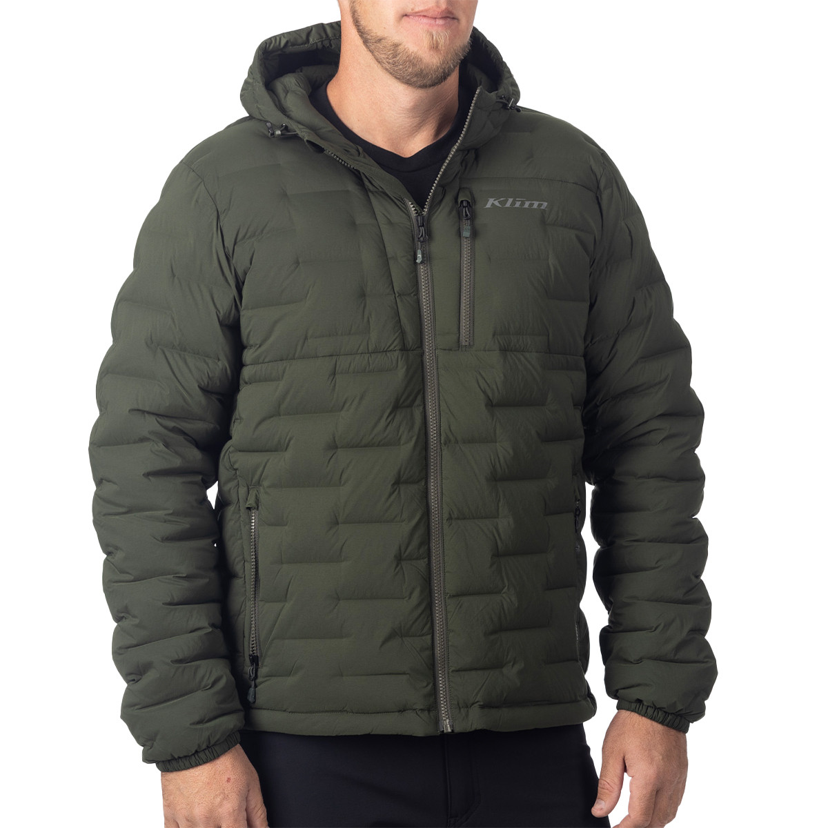 Klim Boulder Stretch Down Hooded Jacket [Sample]